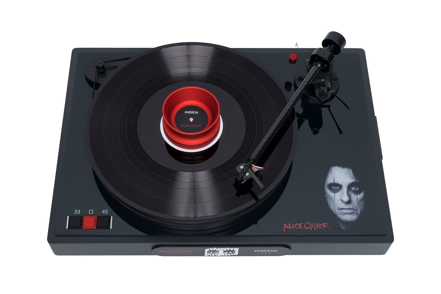 Revox T77 Plattenspieler, ALICE COOPER LIMITED EDITION