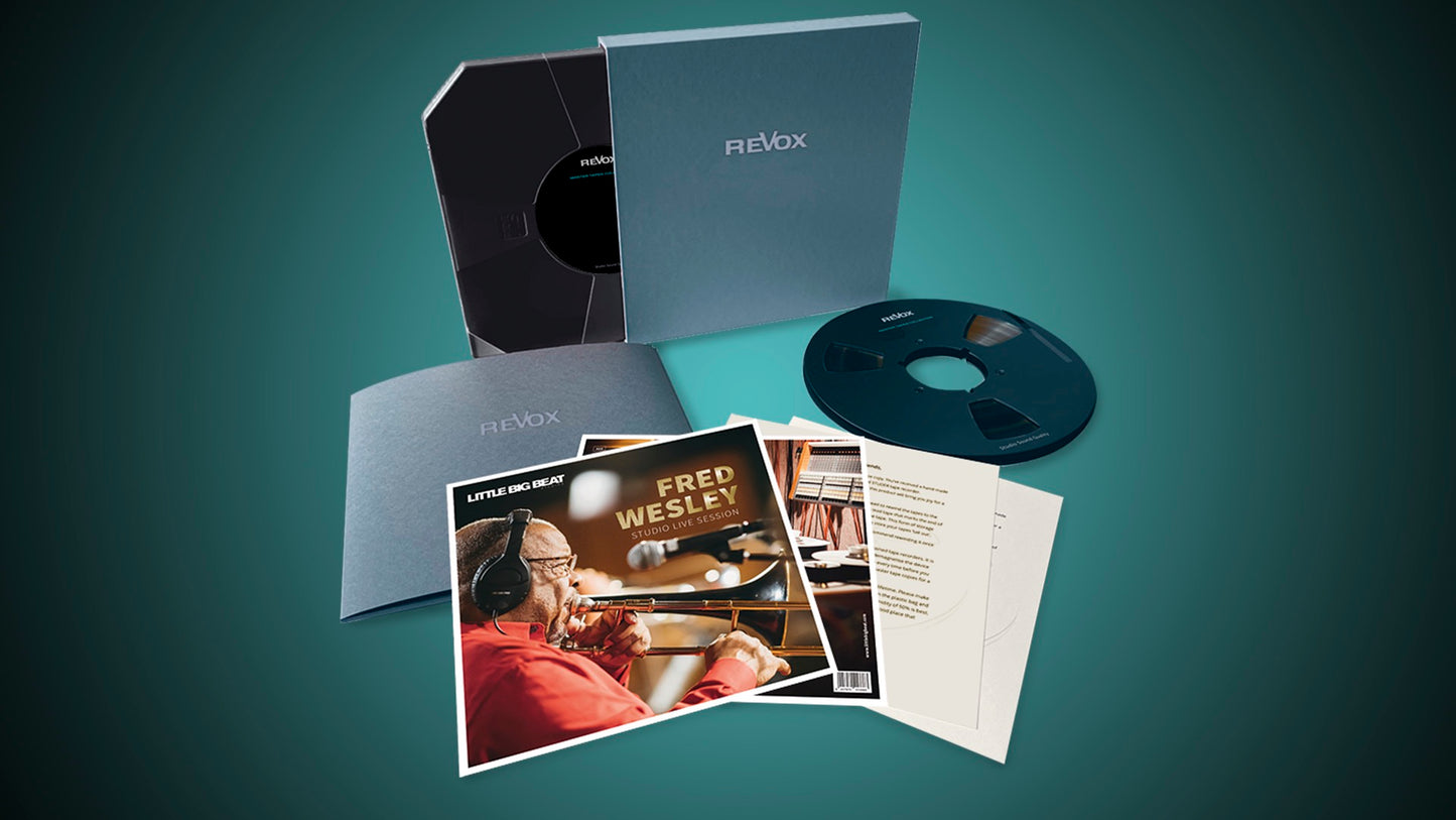 Revox Master Tape, FRED WESLEY - STUDIO LIVE SESSION