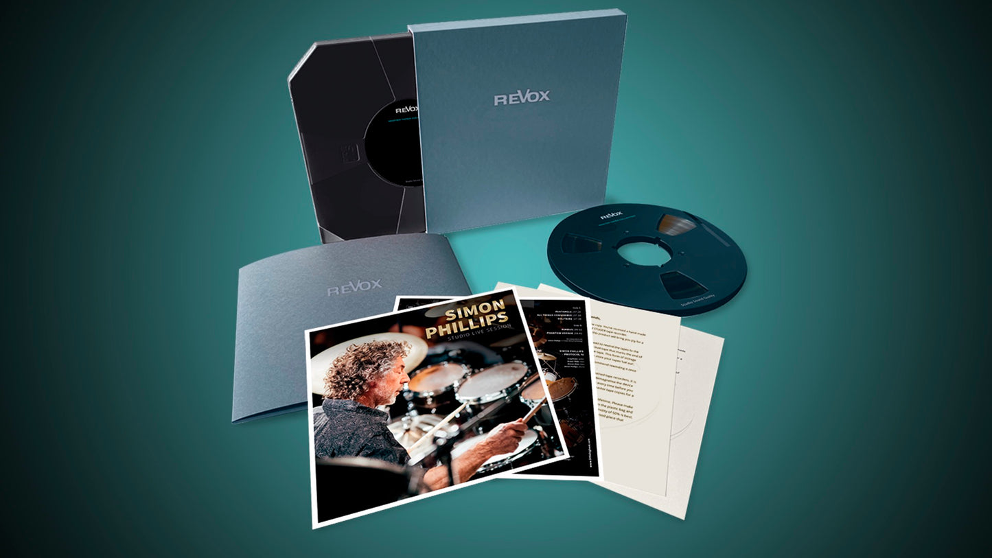 Revox Master Tape, SIMON PHILLIPS - STUDIO LIVE SESSION