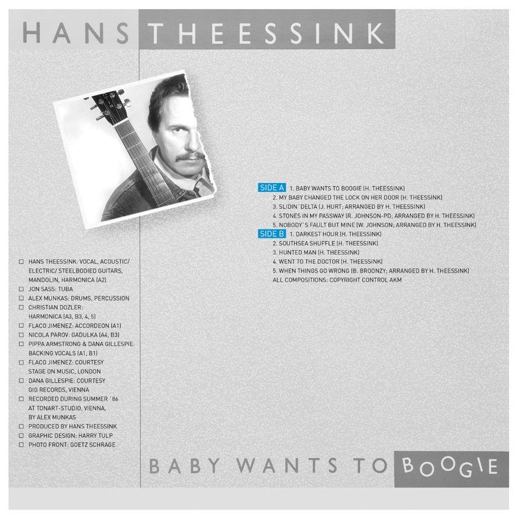 Revox Master Tape, HANS THEESSINK - BABY WANTS TO BOOGIE