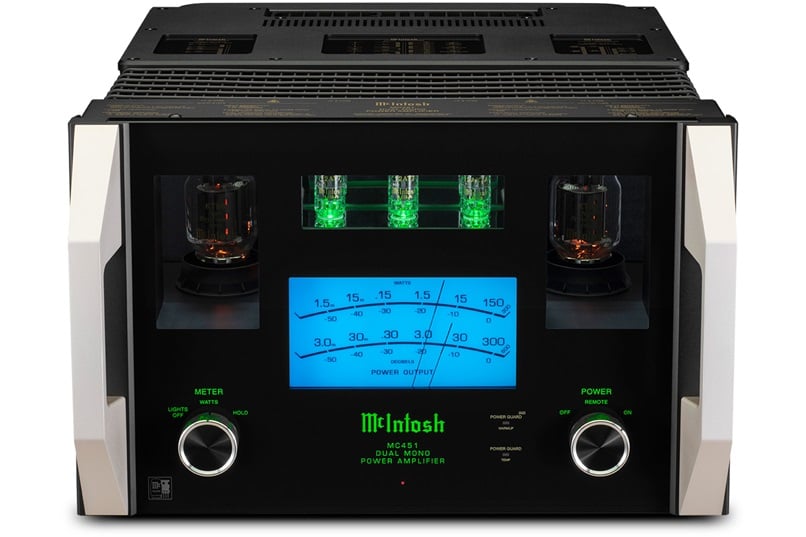 McIntosh MC451, 1-Kanal Dual Mono Transistor & Röhren Hybrid- EndverstÀrker