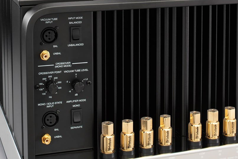 McIntosh MC451, 1-Kanal Dual Mono Transistor & Röhren Hybrid- EndverstÀrker