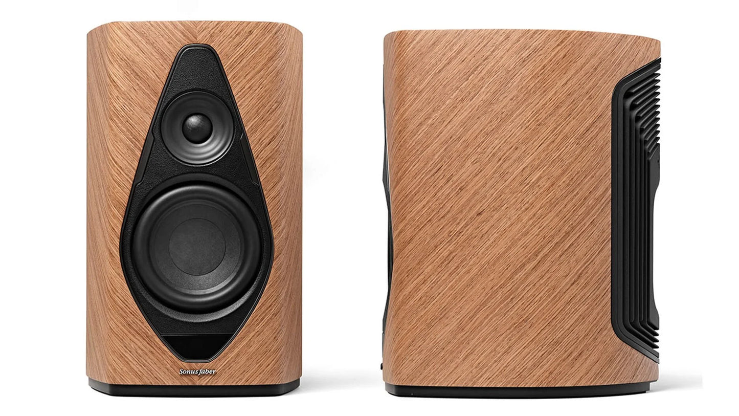 Sonus Faber Duetto, 2-Weg Wireless Regallautsprecher