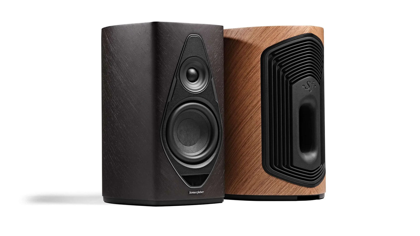 Sonus Faber Duetto, 2-Weg Wireless Regallautsprecher