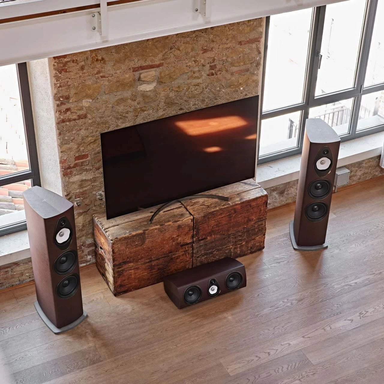 Sonus Faber Sonetto Center G2, 3-Weg Bassreflex-Centerlautsprecher