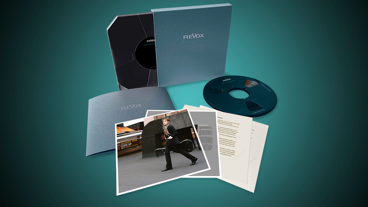 Revox Master Tape, SUZANNE VEGA - CLOSE-UP VOL. 2 - PEOPLE & PLACES (ACOUSTIC)