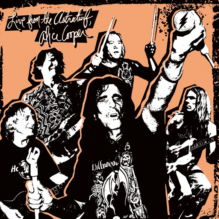 Revox Master Tape, ALICE COOPER BAND - LIVE FROM THE ASTROTURF