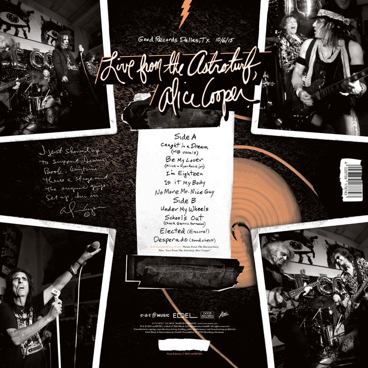 Revox Master Tape, ALICE COOPER BAND - LIVE FROM THE ASTROTURF