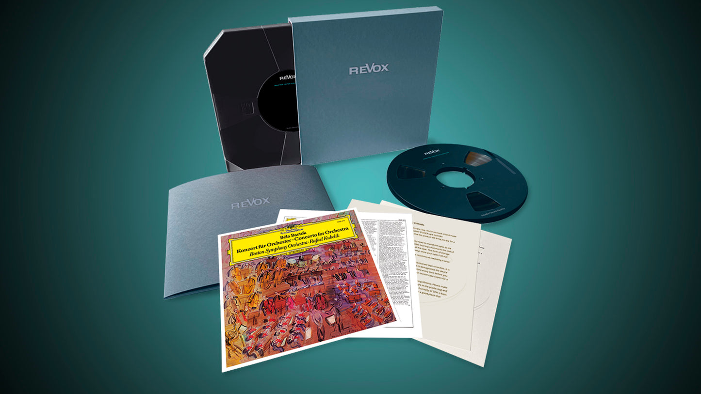 Revox Master Tape, RAFAEL KUBELIK & BOSTON SYMPHONY ORCHESTRA - BARTÓK: CONCERTO FOR ORCHESTRA