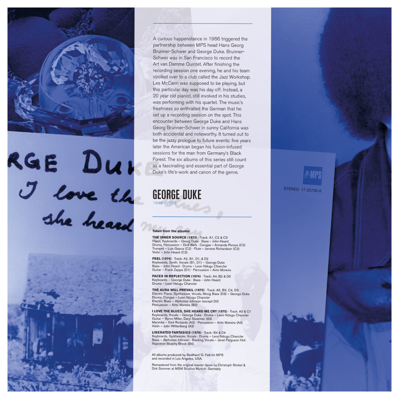 Revox Master Tape, GEORGE DUKE - THE BEST OF MPS YEARS