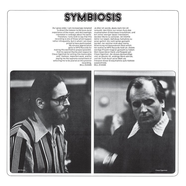 Revox Master Tape, BILL EVANS & CLAUS OGERMAN - SYMBOSIOS