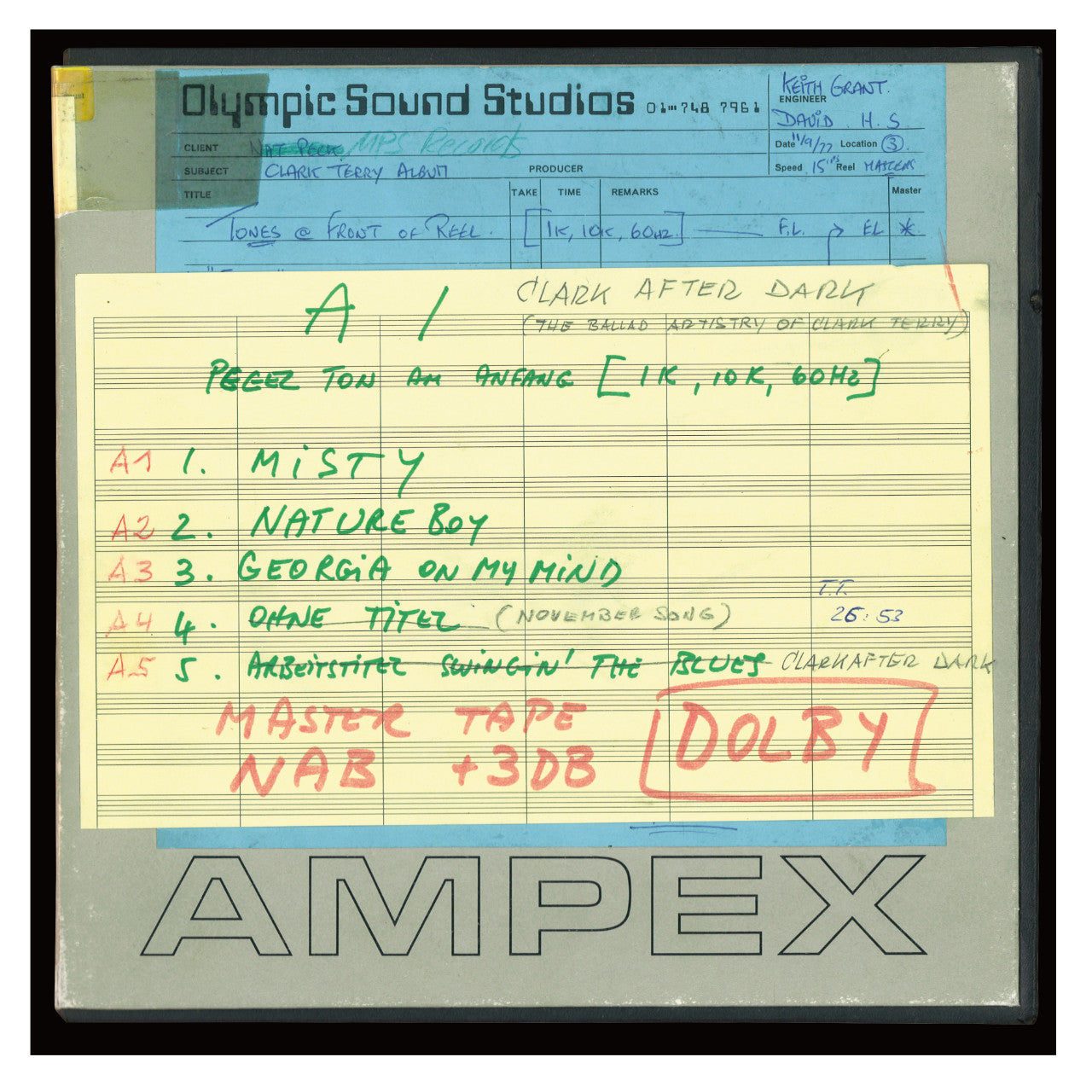 Revox Master Tape, CLARK TERRY - CLARK AFTER DARK