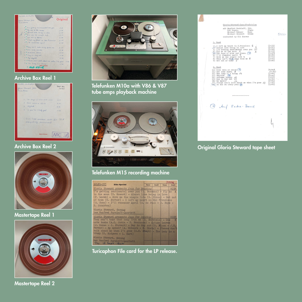 Revox Master Tape, GLORIA STEWARD - JAZZ FOR DANCING
