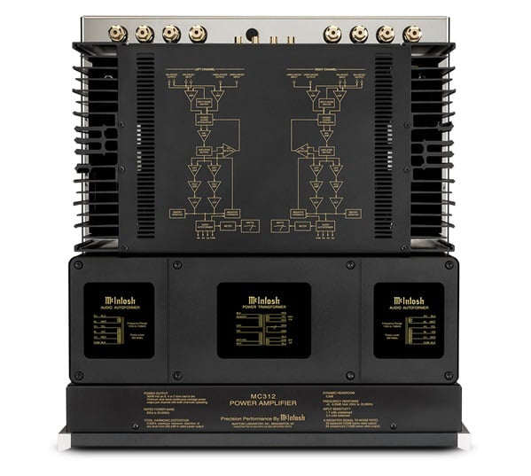 McIntosh MC312, 2-Kanal Transistor-Endverstärker