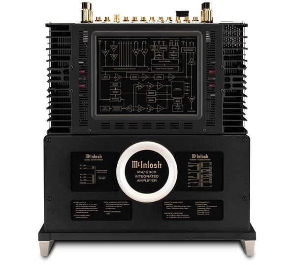McIntosh MA12000, 2-Kanal Transistor & Röhren Hybrid- Vollverstärker