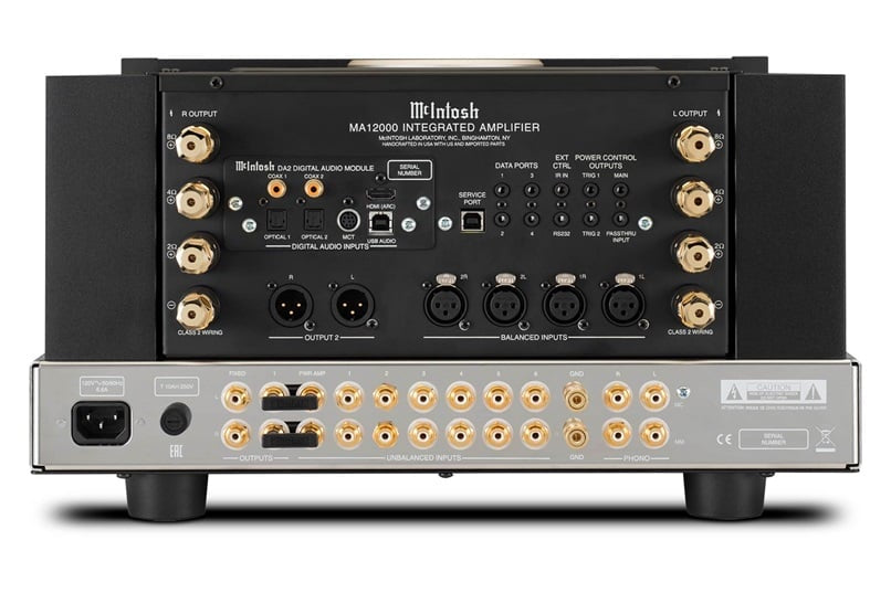 McIntosh MA12000, 2-Kanal Transistor & Röhren Hybrid- Vollverstärker