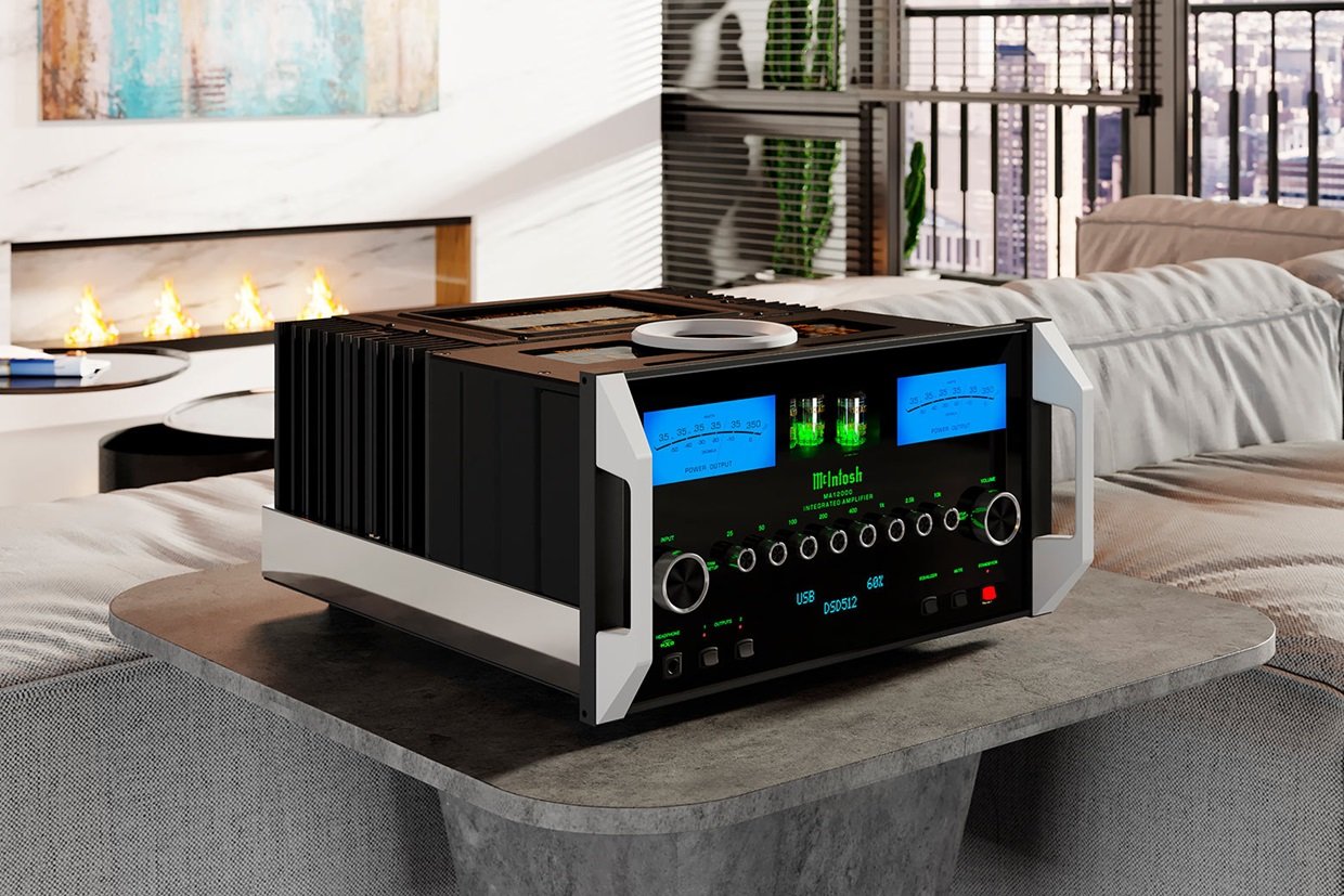 McIntosh MA12000, 2-Kanal Transistor & Röhren Hybrid- Vollverstärker