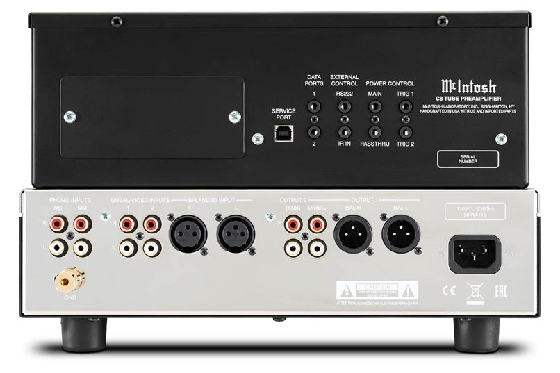Préamplificateur à semi-conducteurs McIntosh C49 à 2 canaux