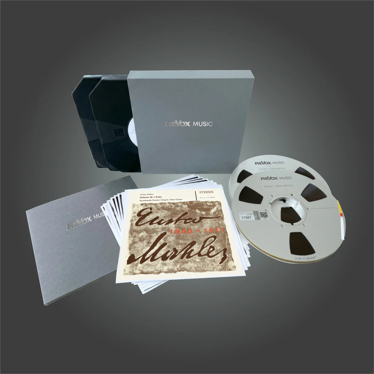 Revox Master Tape, GUSTAV MAHLER - SYMPHONY NO. 1 D MAJOR