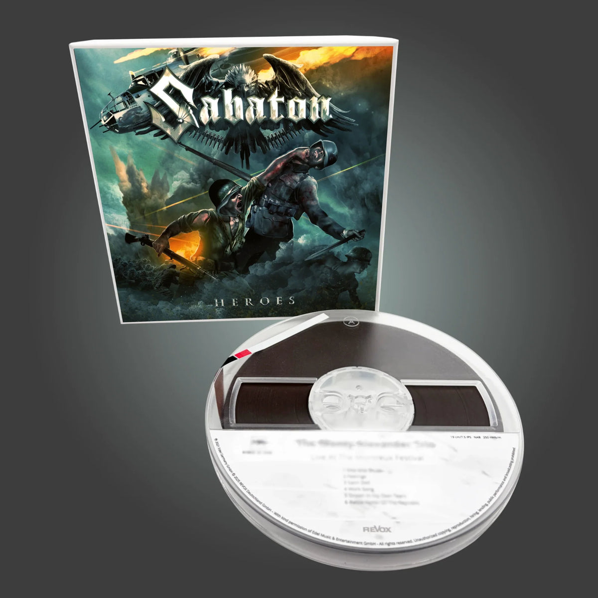 Revox Master Tape, SABATON - HEROES