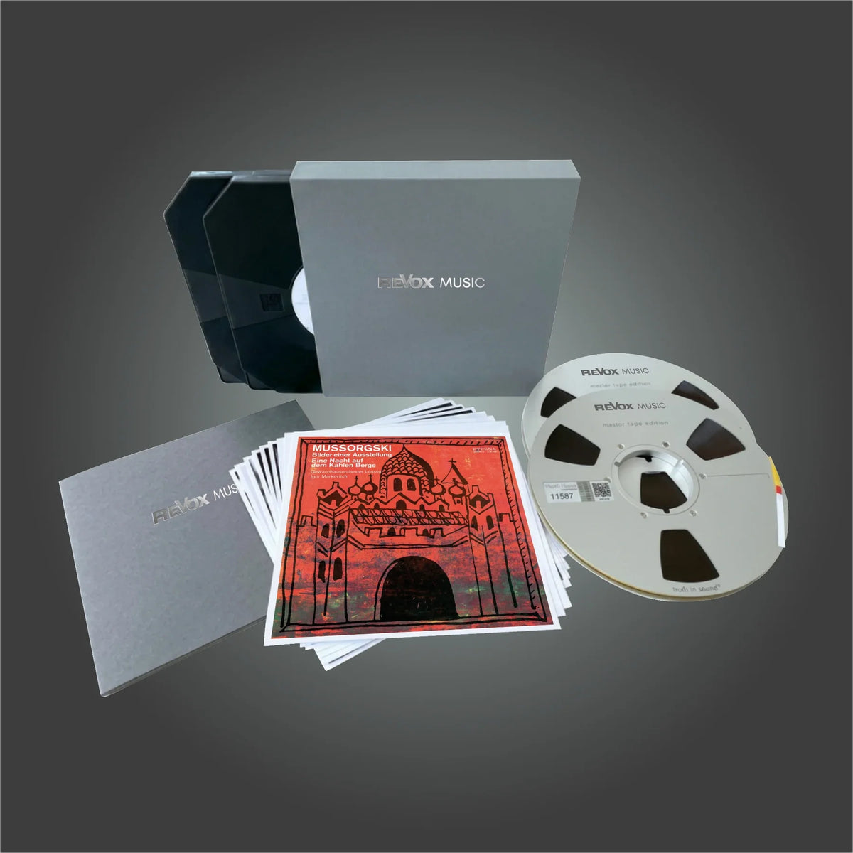 Revox Master Tape, MUSSORGSKI - IMAGES D’UNE EXPOSITION & UNE NUIT SUR LA MONTAGNE NUE