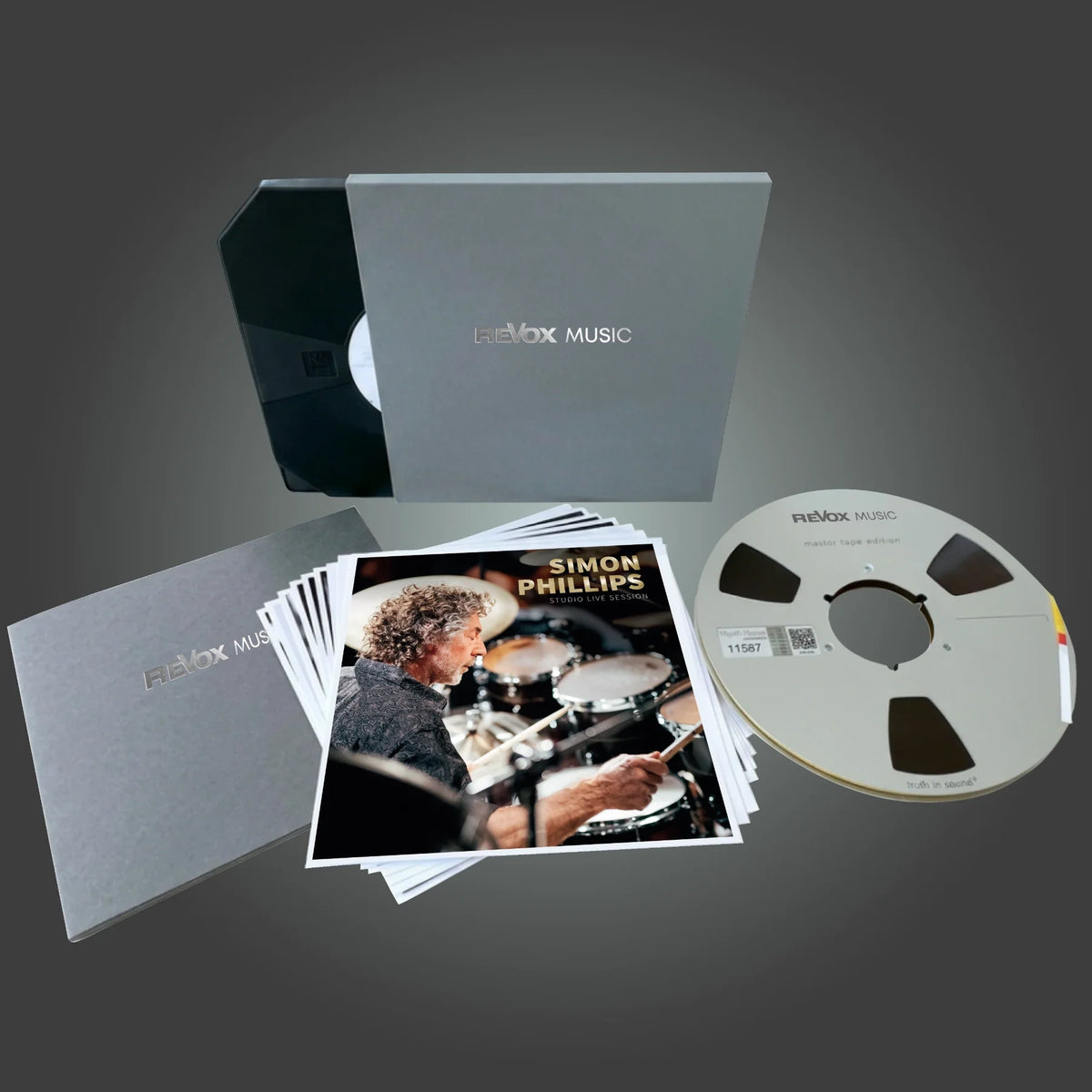 Revox Standard Master Tape, SIMON PHILLIPS - STUDIO LIVE SESSION