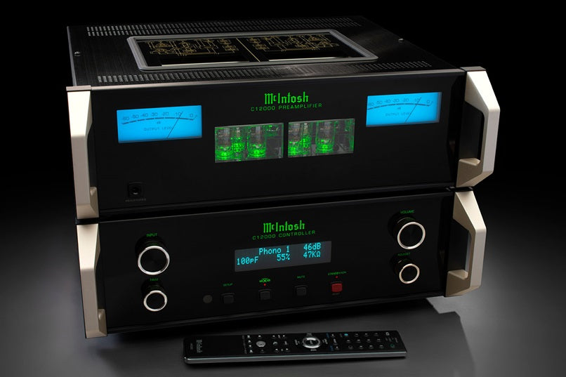 C12000 2-Channel Solid State and Vacuum Preamplifier