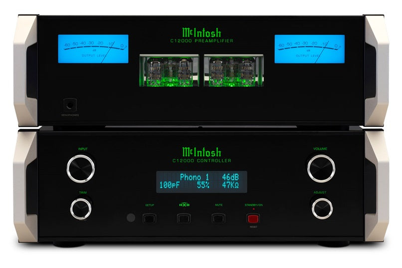 C12000 2-Channel Solid State and Vacuum Preamplifier