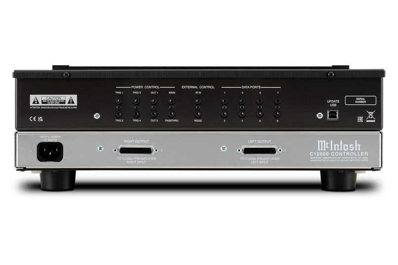C12000 2-Channel Solid State and Vacuum Preamplifier