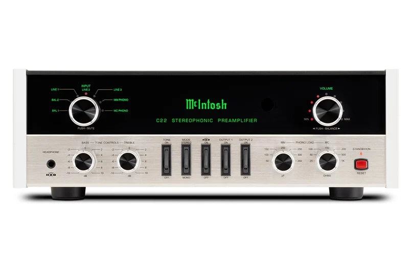 McIntosh C22 2-Channel Vacuum Tube Preamplifier Mk V