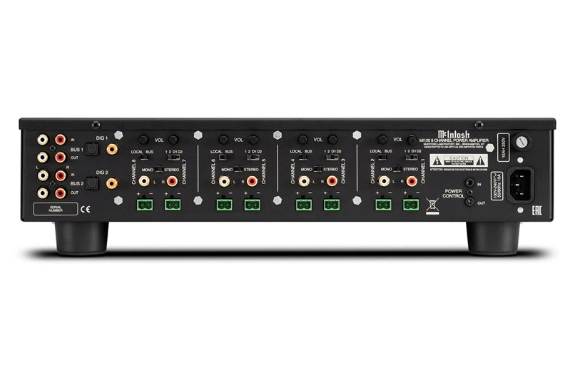 McIntosh MI128, 8-Kanal Digital Endverstärker