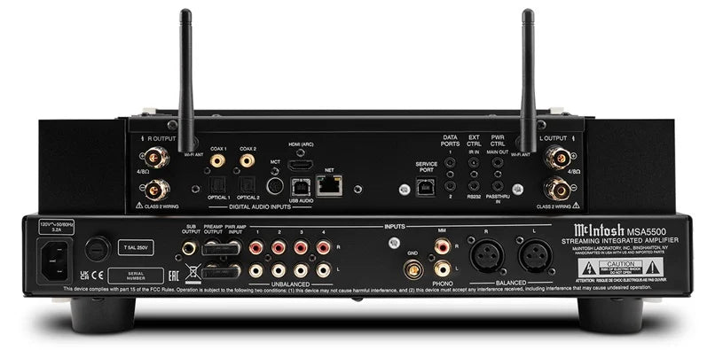 McIntosh MSA5500, 2-Kanal Streaming- Netzwerkplayer