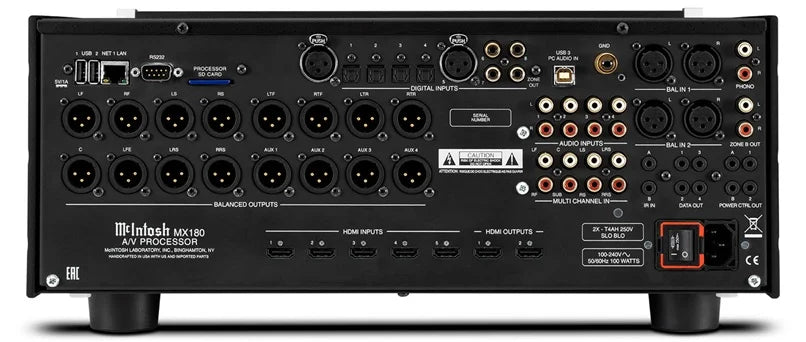 McIntosh Home Theater MX180 A/V Processor