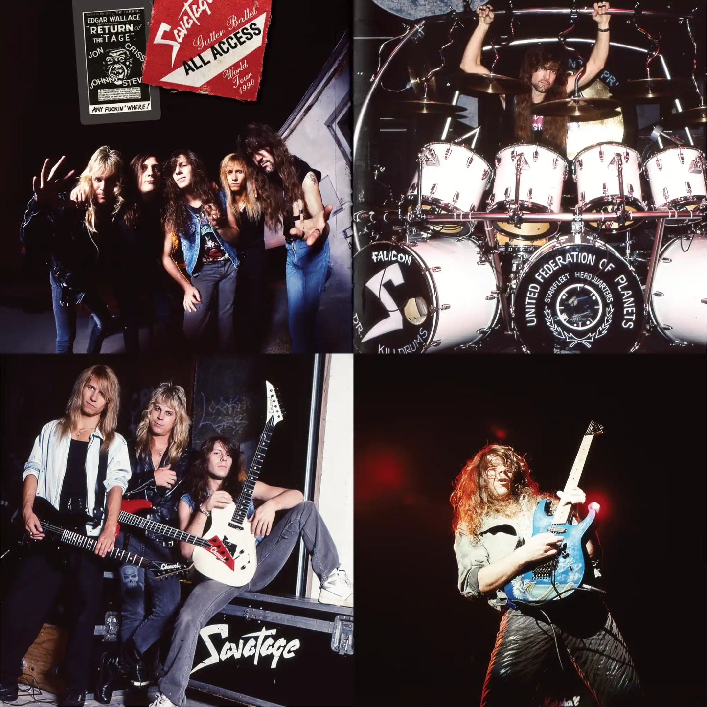 Grandmaster Kassette SAVATAGE - MADNESS REIGNS FROM THE GUTTER 1990
