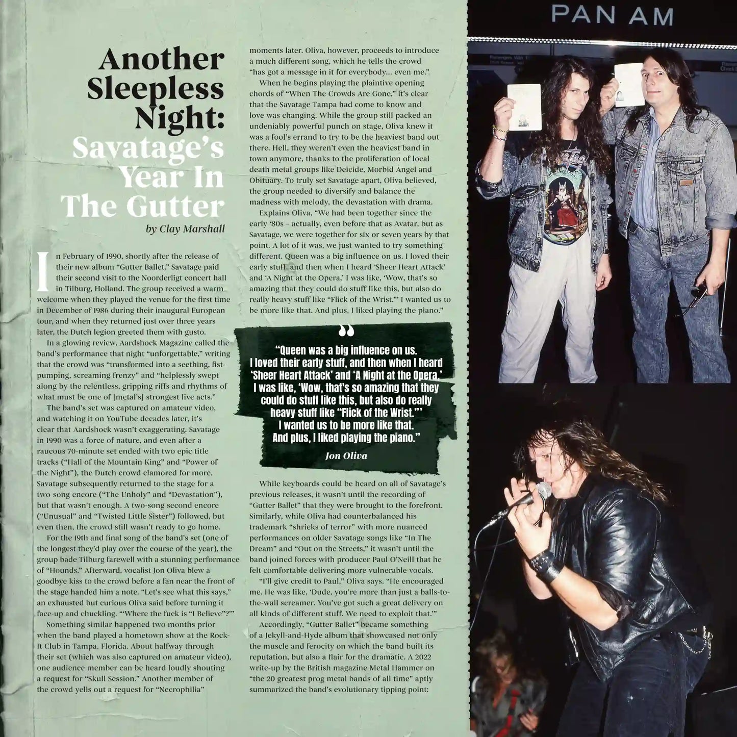 Grandmaster Kassette SAVATAGE - MADNESS REIGNS FROM THE GUTTER 1990