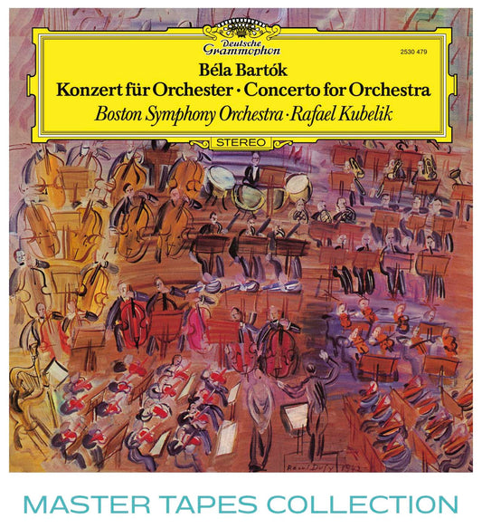Revox Master Tape, RAFAEL KUBELIK & BOSTON SYMPHONY ORCHESTRA - BARTÓK: CONCERTO FOR ORCHESTRA