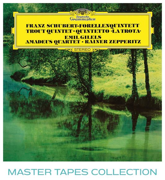 Revox Master Tape, GILELS - AMADEUS QUARTETT, ZEPPERITZ - SCHUBERT: TROUT QUINTET
