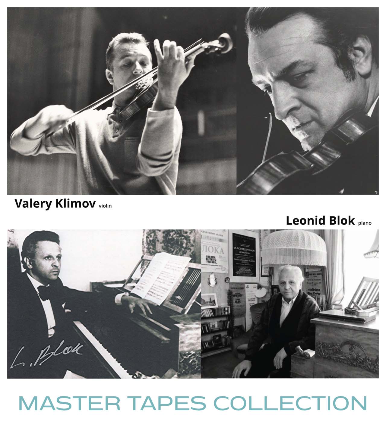 Revox Master Tape, VALERY KLIMOV, LEONID BLOCK - BRAHMS: VIOLIN SONATA NO. 3