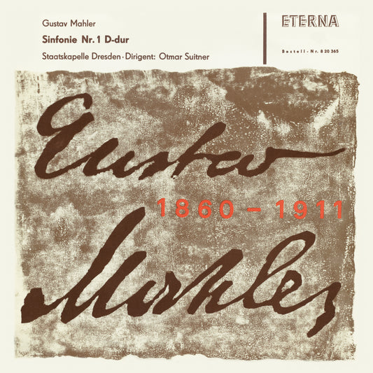 Revox Master Tape, GUSTAV MAHLER - SYMPHONY NO. 1 D MAJOR
