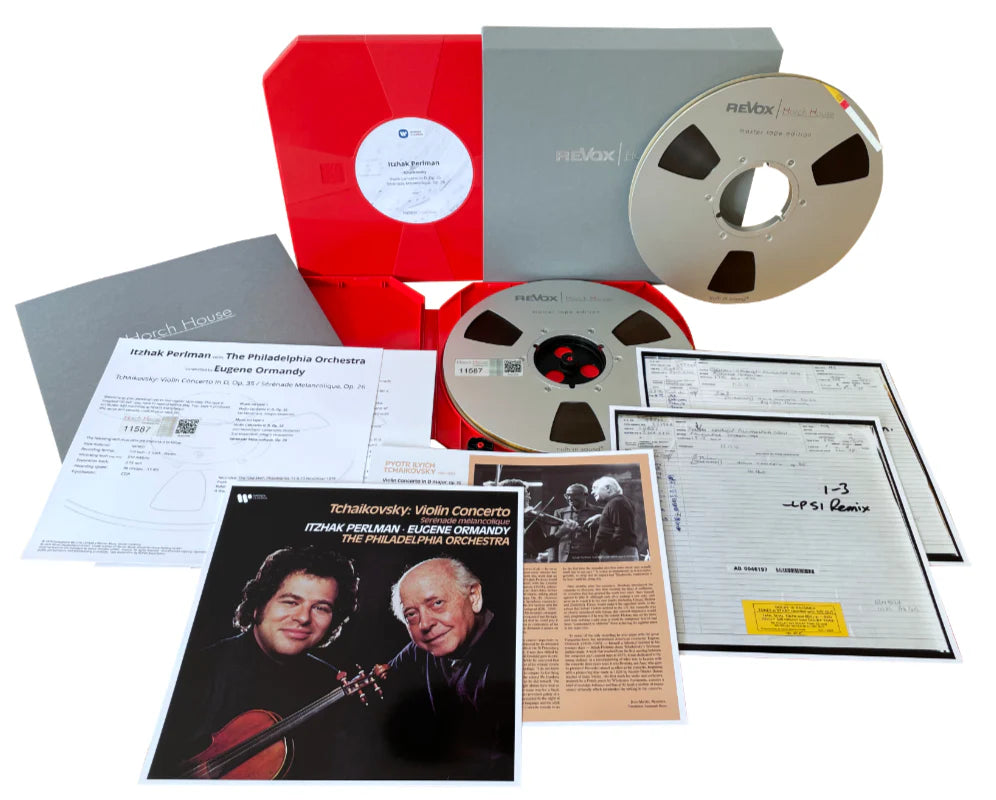 Revox Master Tape, ITZHAK PERLMAN - Tschaikowski Violinenkonzert