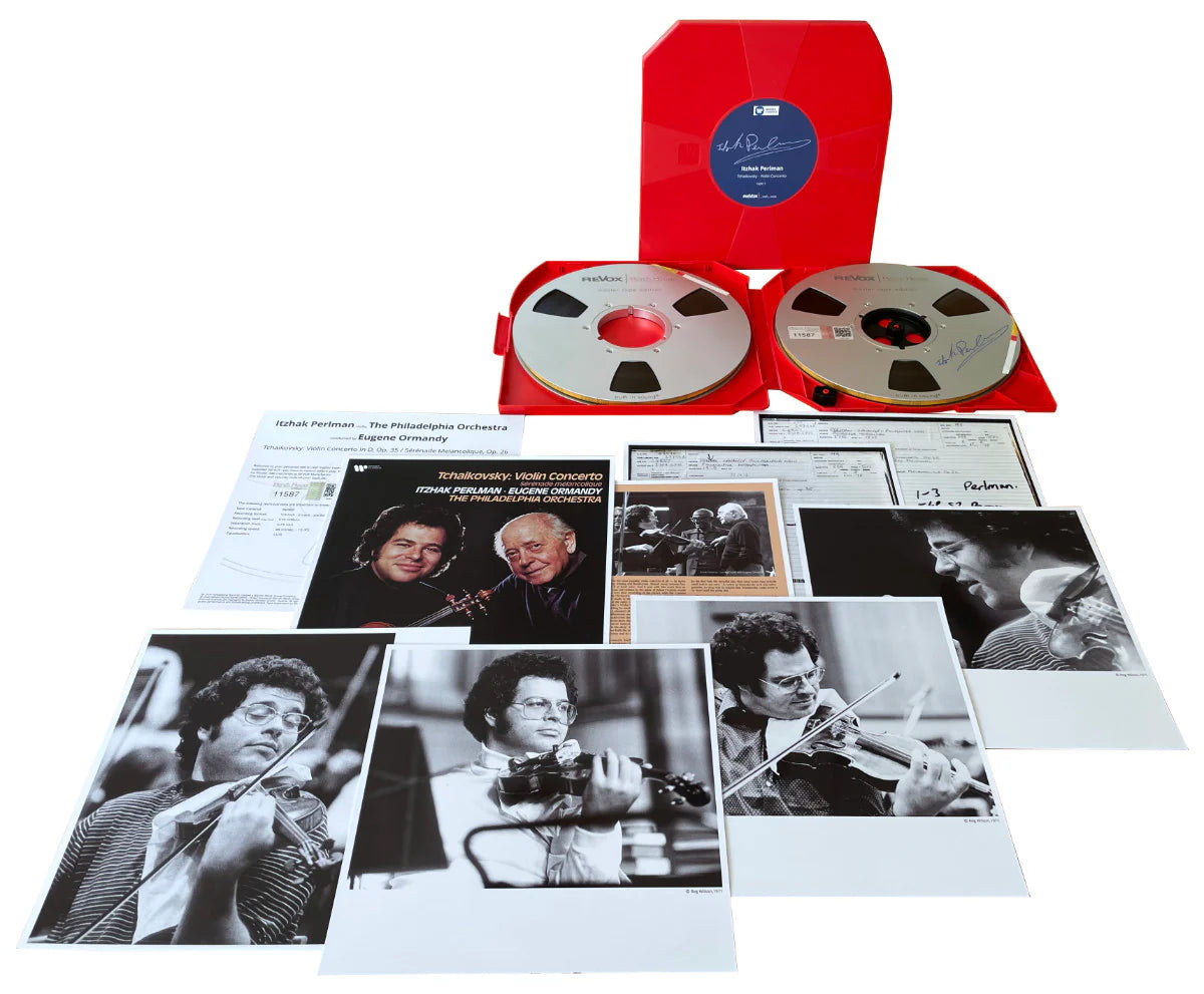 Revox Master Tape, ITZHAK PERLMAN - Tschaikowski Violinenkonzert