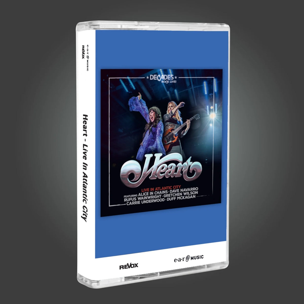 Grandmaster Kassette HEART - LIVE IN ATLANTIC CITY