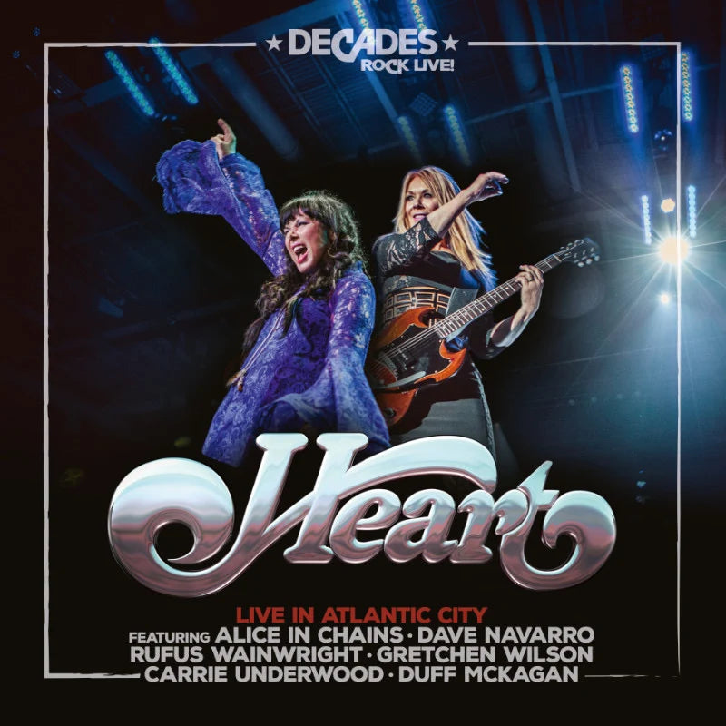 Grandmaster Kassette HEART - LIVE IN ATLANTIC CITY