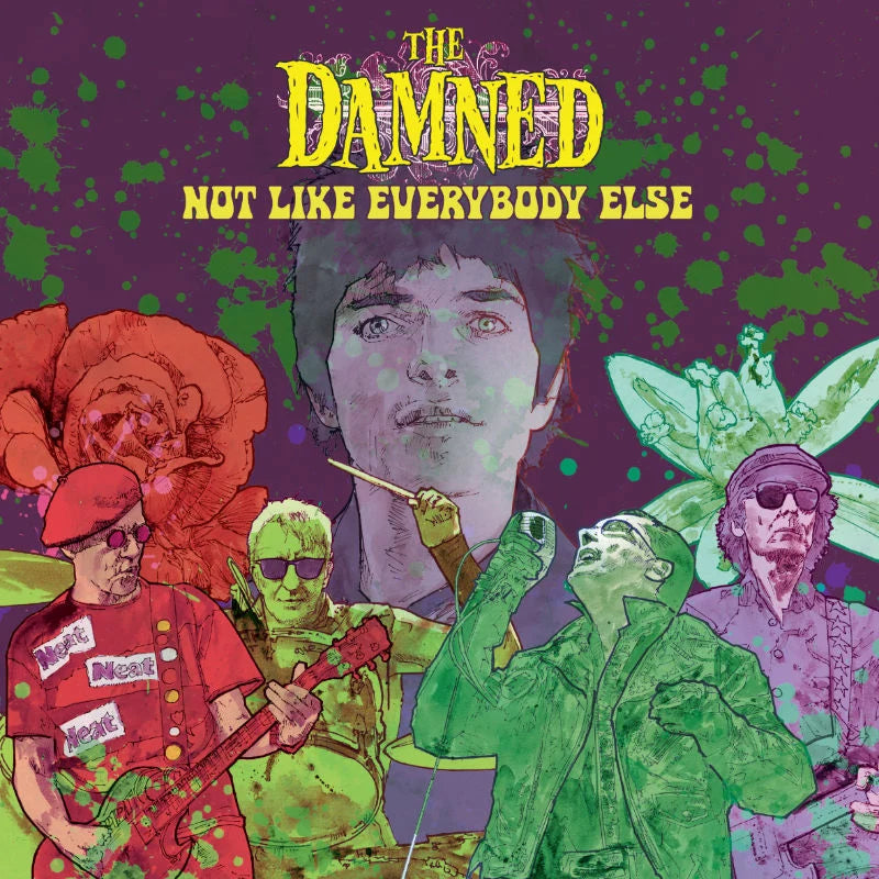Grandmaster Kassette THE DAMNED - NOT LIKE EVERYBODY ELSE