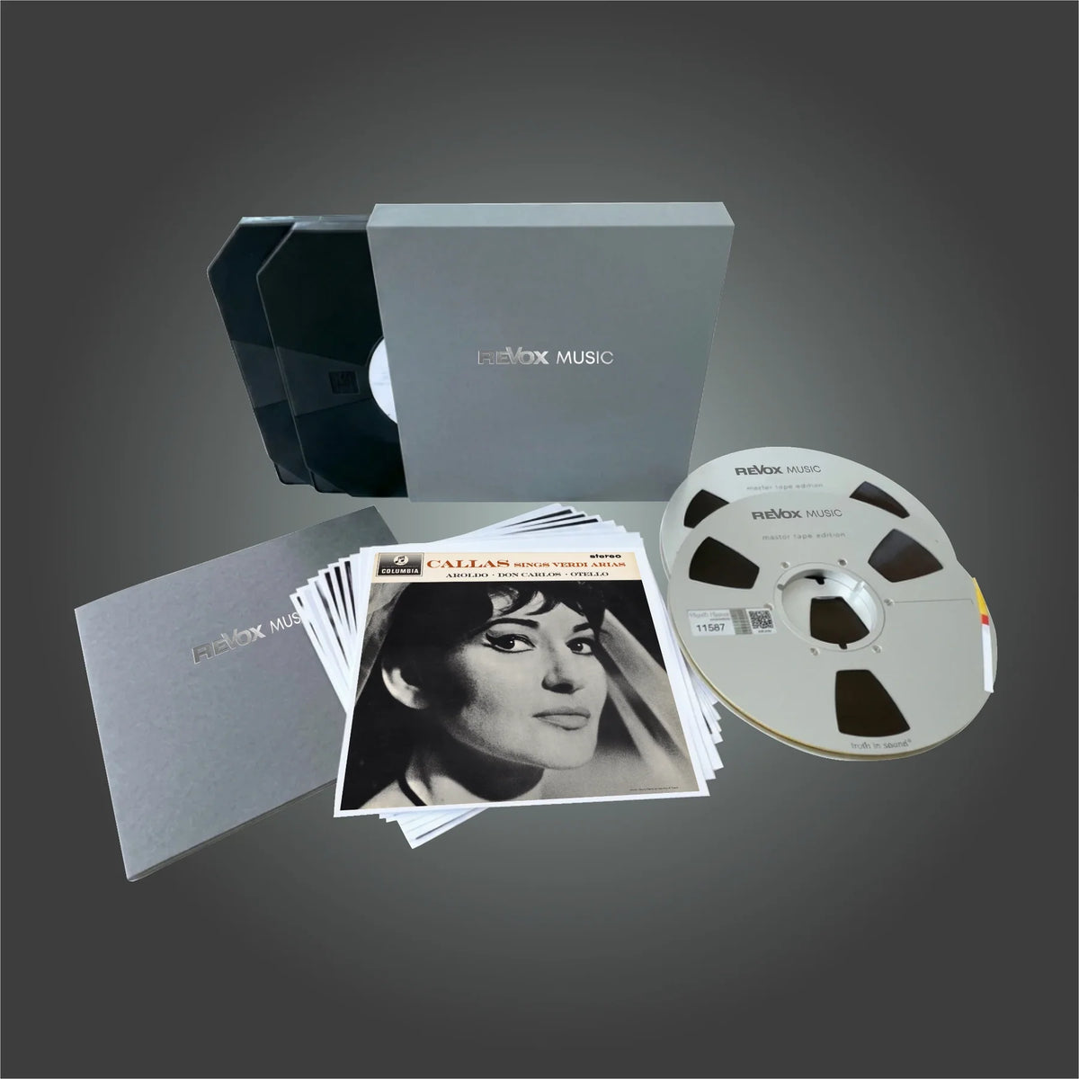 Revox Studio Master Tape, MARIA CALLAS - VERDI ARIEN