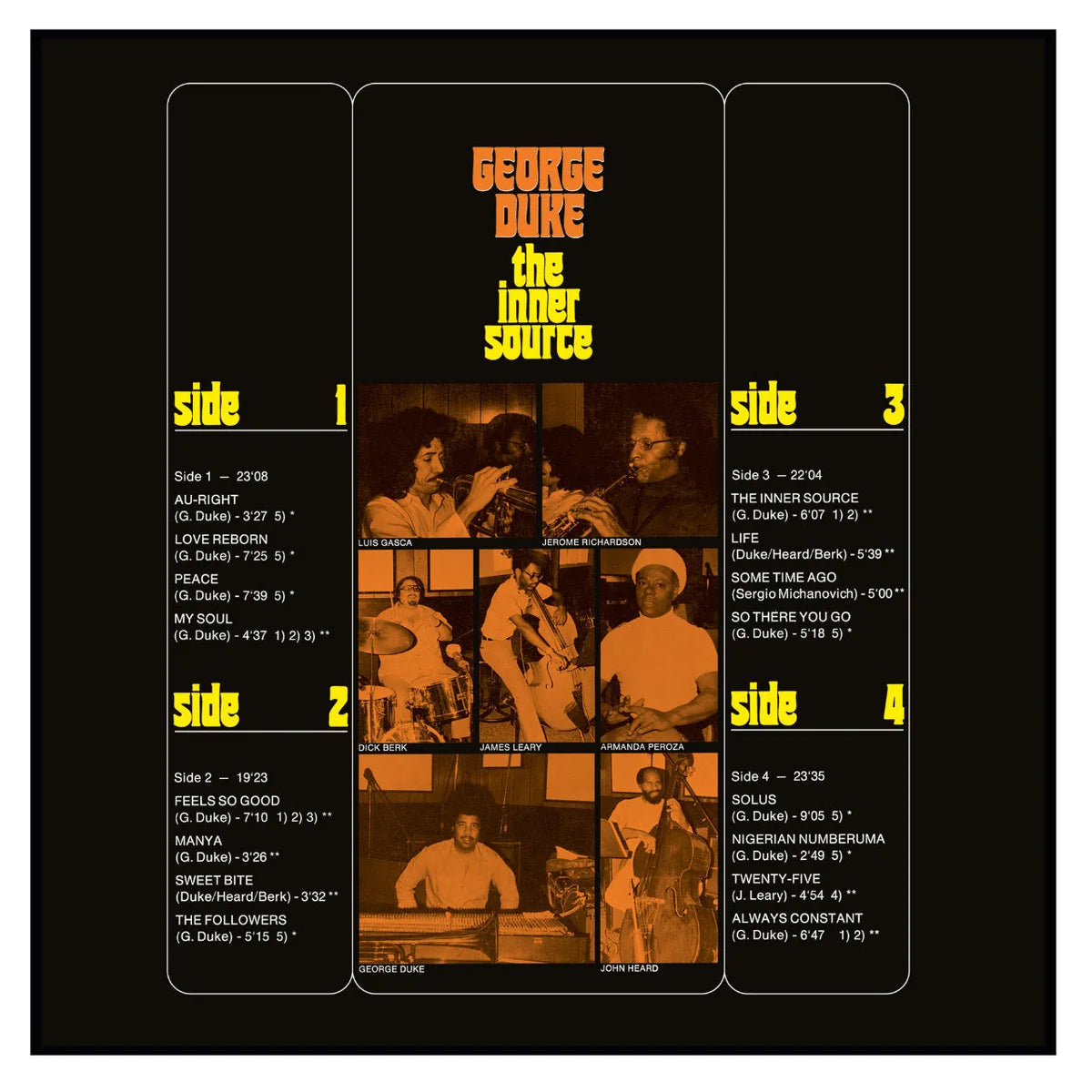 Revox Master Tape, GEORGE DUKE - SOLUS
