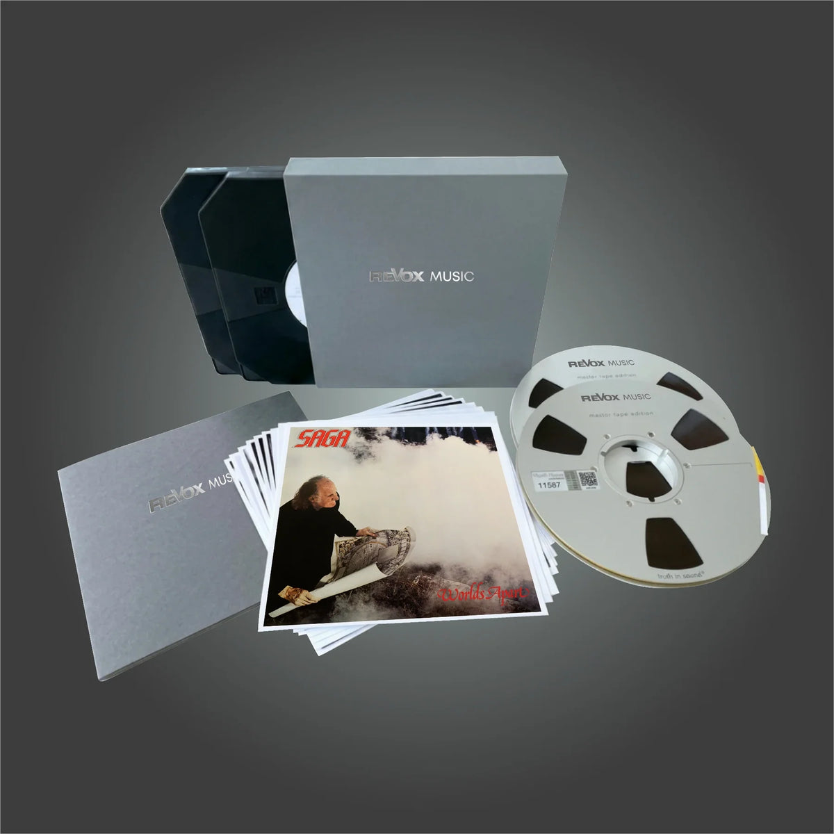 Revox Master Tape, SAGA - WORLDS APART