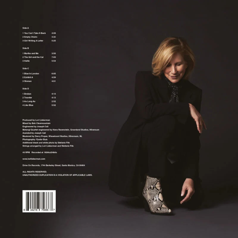 Revox Studio Master Tape, LORI LIEBERMAN - THE GIRL AND THE CAT