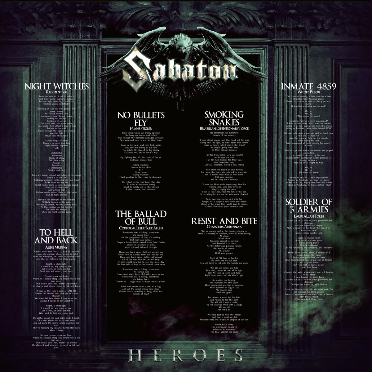 Revox Master Tape, SABATON - HEROES