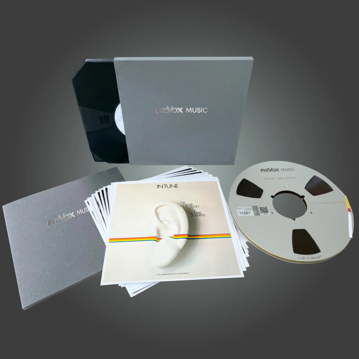 Revox Master Tape, OSCAR PETERSON - THE SINGERS UNLIMITED - INTUNE